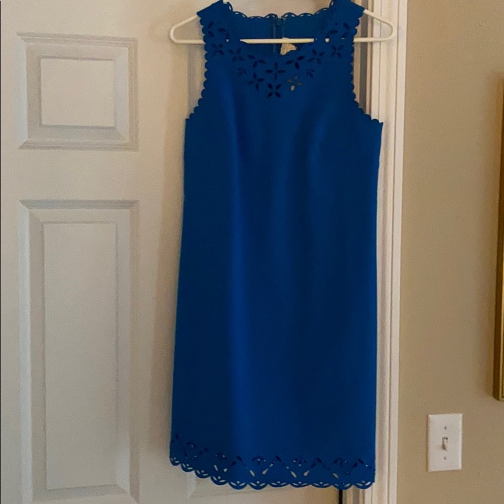 Blue tank top dress